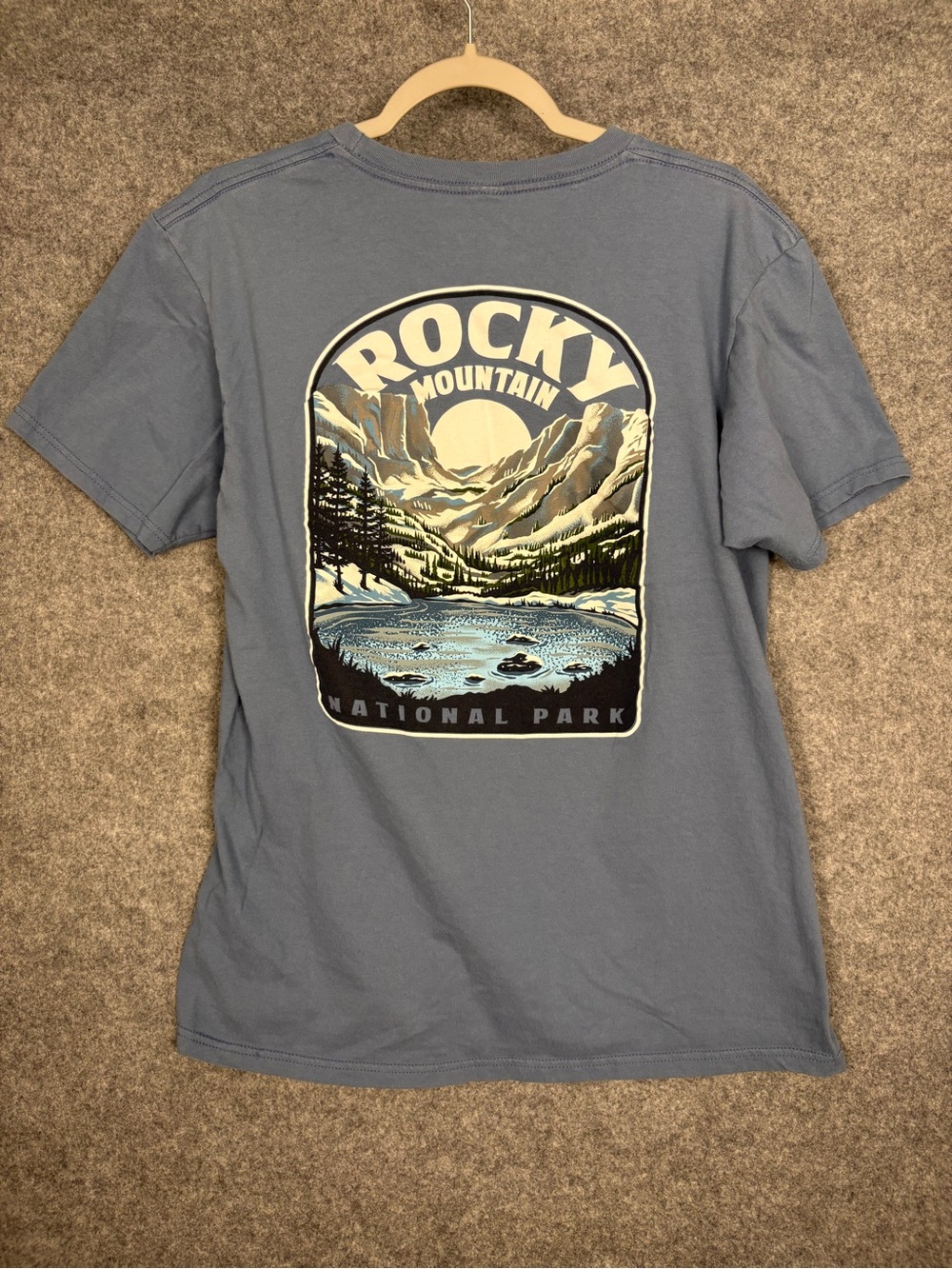 Columbia Short Sleeve Logo Tee - Blue